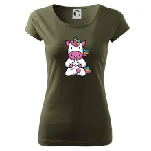 Yoga fučiaci jednorožec