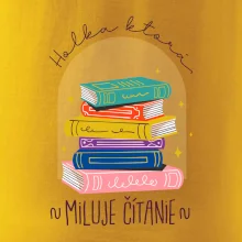 Holka, ktorá miluje čítanie