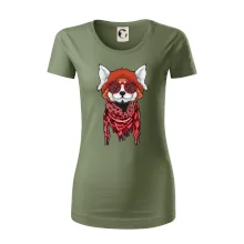 Červená panda hipster