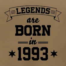 Legends are born in 1993
