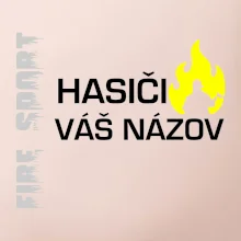 Hasiči - Váš názov - FLUO + Reflexná potlač