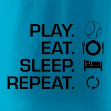 Play Eat Sleep Repeat tenis Play Eat Sleep Repeat tenis