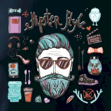 Hipster style Hipster style
