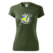 Volejbal lopta v triku Volejbal lopta v triku