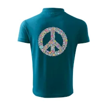 Peace symbol lístočky