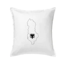 Albánsko obrys mapa