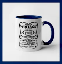 Vintage Etiketa - 1965