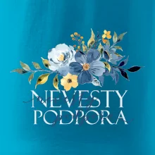 Nevesty podpora kvety modré