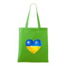 Ukrajina srdce vlajka