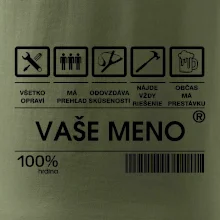 Vaše meno - čiarový kód Vaše meno - čiarový kód