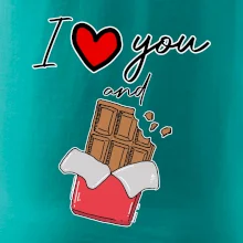 I love you and chocolate