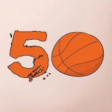 Basketball okrúhle narodeniny 50