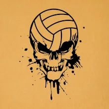 Volejbal lebka splash