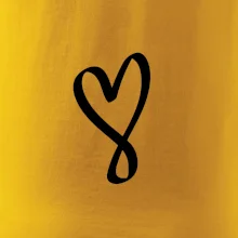 Srdce nekonečno na prsník