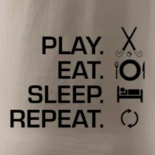 Play eat sleep repeat pozemný hokej