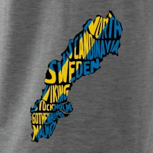 Mapy - názvy miest - Švédsko