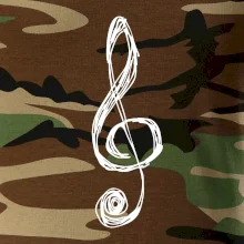 Husľový kľúč kreslený Husľový kľúč kreslený