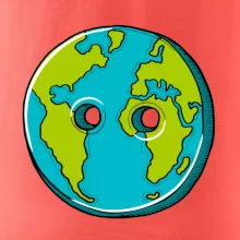 Planéta krajiny gombík (Pecka design)