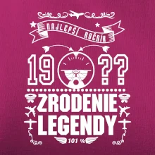 Zrodenie legendy pre pilota