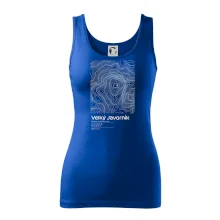 Velký Javorník (Beskydy) - vrstevnice v obdĺžniku