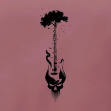 Gitara strom a lebka