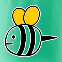 Včielka kreslená Včielka kreslená