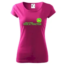 Save horse, ride tractor