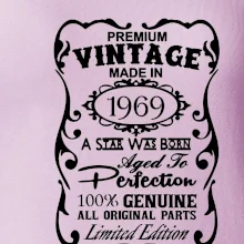 Vintage Etiketa - 1969