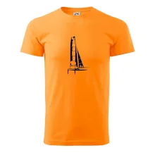 Katamarán z boku Katamarán z boku