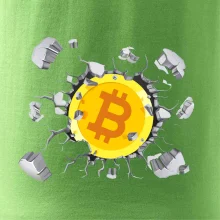 Bitcoin v tričku