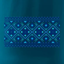 Ukrajinský vzor - modrý Ukrajinský vzor - modrý