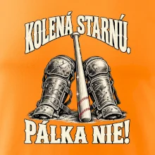 Kolená starnú pálka nie