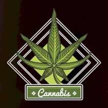 Cannabis list kosoštvorec