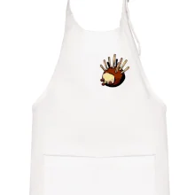 Gaštanový ježko - prsník