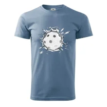 Florbal lopta v triku Florbal lopta v triku