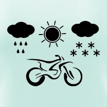 Motorkář za každého počasí - enduro