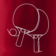 Rakety na stolný tenis jedným ťahom Rakety na stolný tenis jedným ťahom