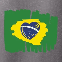 Brazília vlajka srdca