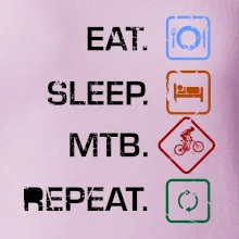 Eat sleep MTB repeat