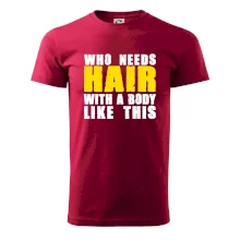 Who Needs Hair With A Body Like This