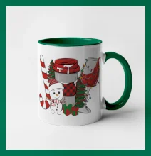 Vianoce, víno a snehuliak