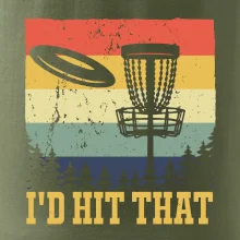 Disc golf player retro vintage Disc golf player retro vintage