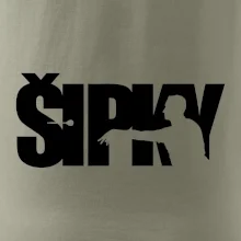 Šípky - nápis so šípkarom