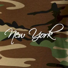 New York nápis písacím