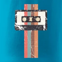 Retro kazeta - pruhy