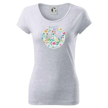 Peace and love symbol