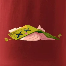 Kreslená kniha unavená