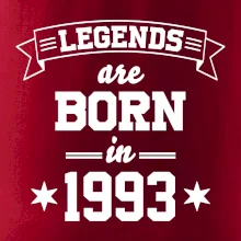 Legends are born in 1993