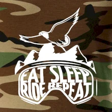 Eat sleep ride repeat - hory