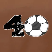Futbal okrúhle narodeniny 40